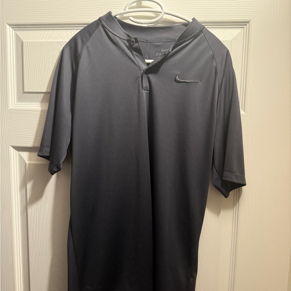 Nike Mock Collar Golf Shirt